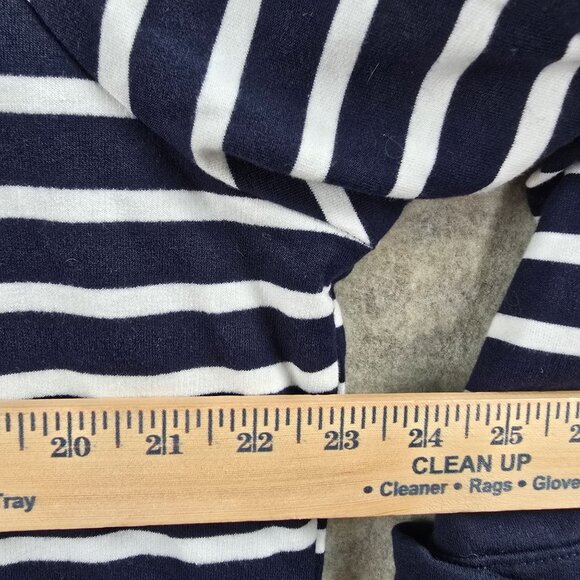 Cottonwood Canyon Womens Navy Striped Jacket XL Cotton/Polyester - Picture 7 of 7